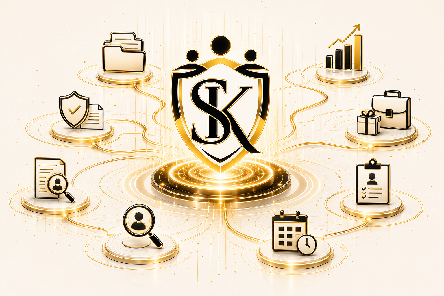 Connected SK HR Hub service ecosystem